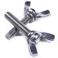 M5x20mm 20mm Wide 304 Stainless Steel Wing Head Screw Bolts 5pcs