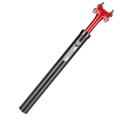 Gewage Bicycle Seatpost Fixed Gear Mtb Tube Saddle,31.6x400mm Red