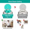 Spiral Slow Feeder Insert with Strong Suction Cup for Dog Dish