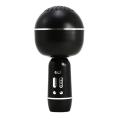 Bluetooth Wireless Microphone Portable Handheld Karaoke Live Black