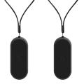Hanging Neck Air Purifier, Stylish Negative Ion Air Purifier Black