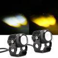 2 Pack Motorcycle Led Driving Lights Aux Spotlight
