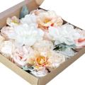 Artificial Rose Flowers Combo Box for Wedding Bouquets Bridal Party