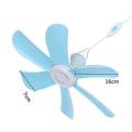 Powered Ceiling Fan Timinghanging Fan for Camping Bed Us Plug C