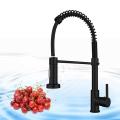 Rotatable Mixing Water Telescopic Faucet Suitable for Farmhouse