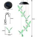 Led Solar Chime Lamp Bird Wind Chime Lamp Pendant Wind Chime