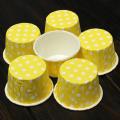 100x Cupcake Wrapper Paper Cake Case Baking Cups Liner Muffin Yellow