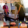 Adjustable Moving Straps, 2-person Shoulder Lifting and Moving System