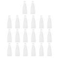 20pcs Sheer Organza Wine Bags 14x37cm Reusable Simple Bottle (white)