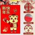 36pcs 2022 Chinese New Year Year Of The Tiger Red Envelopes