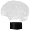 Brain Shape 3d Illusion Lamp 7 Color Press Switch Acrylic Desk Lamp