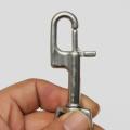 3x Stainless Steel Double Ended Bolt Snap Hook for Diving Pet Leash