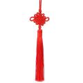 50 Pcs Handmade Red Chinese Knots Tassels for New Year Decoration