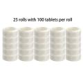 25 Rolls Double Sided Dots Glue Tape for Balloons Wedding Decors