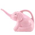 Plastic Elephant Pot Irrigation Garden Watering Pots Lotus Pink