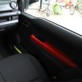 Car Door Inner Armrest Decoration Cover Panel Trim for Suzuki Red