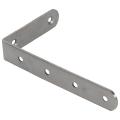 3x 125x75mm L Shape Stainless Steel Shelf Corner Brace Angle Bracket