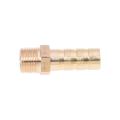 5pcs Brass 8mm Air Gas Pipe Hose Barb 1/8 Inch Pt Male Thread Joints