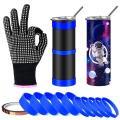 Tumblers Silicone Bands Kit for 20 30 Oz Skinny Straight Cups