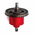 All Metal Front Rear Differential for Traxxas 1/10 Rc Car Parts,red