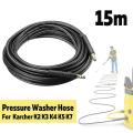 15m/50ft 40mpa Pressure Washer Hose Water Cleaning for Karcher K2