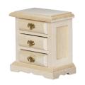 1/12 Dollhouse Miniature Bedside Table with Drawer Furniture Kids Toy