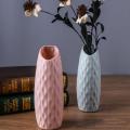 Nordic Plastic Vase Anti-drop Simple Flower Vase Imitation,pink