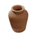 Rattan Woven Vase Art Vase Faddish Flower Pot for Home Decor