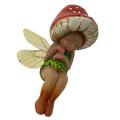 Sleeping Fairy Resin Handicrafts Forest Mushroom Elf Ornaments Garden