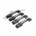 Car Side Door Handles Cover Decorative Trim Carbon Fiber