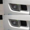 Car Front Fog Lamp Cover Trim for Toyota Land Cruiser Prado 2010-2018