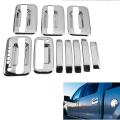 External Door Handle Covers for 2004-2019 Ford F150 Silver