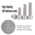 660 Pcs Nut and Bolt Assembly, Metric M3 M4 M5 M6 Screw with Wrench