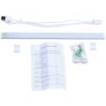 2x Usb Led Rigid Bar Light Tube Lamp+touch Switch Dimmer White