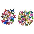 20 Pieces Garden Butterflies Stakes and 4 Pieces Dragonflies Stakes
