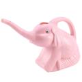 Plastic Elephant Pot Irrigation Garden Watering Pots Lotus Pink