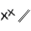 1 Pair Skateboard Rails Edge Protect with 10 Mounting Screws 6