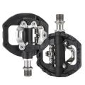 Bicycle Lock Pedal 2 In 1 with Cleat for Spd System Mtb Road