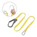 5x Safety Lanyard, Outdoor Climbing Protection with Large Snap Hooks