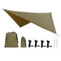 Camping Tarp Tent Shade Outdoor Camping Hammock Waterproof Fly