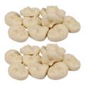 10pcs Mini Masks Resin Mask Flatback Cabochon Beige Girl Face Crafts