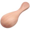 8pcs Small Wooden Salt Spoon Solid Wood Condiments Spoon