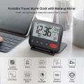Digital Alarm Clock, Battery Operated Desk Clock for Kid Bedroom