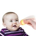 Children's Squeeze Feeding Spoon Baby Tableware Portable B