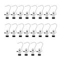 20 Pack Laundry Hooks with Clips,portable Hanger,stainless Steel Home