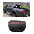 Rear Tail Gate Accent Trim with Lights for Mitsubishi L200 2006-2014