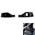 Car Matte Black Turn Signal Lever Switch Cover For-bmw G01 G02 G05