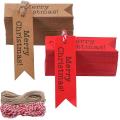 Christmas Tags with Cotton String and Twine for Xmas Decoration
