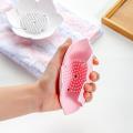Draining Soap Dish Plate Lotus Shape Silicone Box Portable Pink