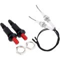 2pack Of Piezo Spark Igniter with Threaded Ceramic Electrode